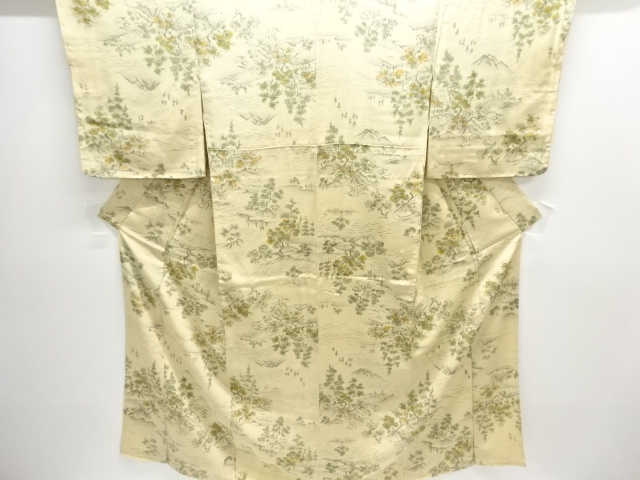 JAPANESE KIMONO / KOMON / TREES